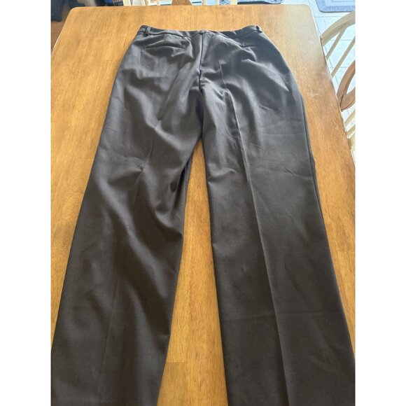 Coldwater Creek Womens Brown Natural Fit Dress Pants Size 16 READ - Picture 10 of 11